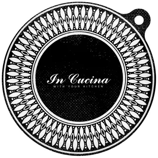 In Cucina 인쿠치나 인덕션 쿠킹매트 보호매트 원형 받침대 덮개 패드 주방용품 21cm 24cm 28cm, 원형 블랙(대), 1개