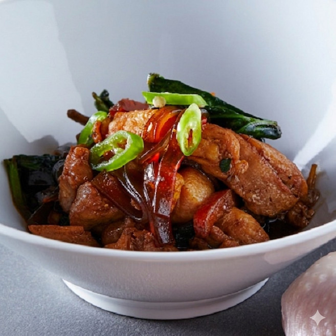[가비]건더기 푸짐한 덮밥소스 마파두부+춘천닭갈비+부대볶음+안동식찜닭, 180g, 4개