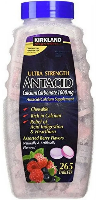 커클랜드 ANTACID 530정, 2개, 265정 - 쿠팡