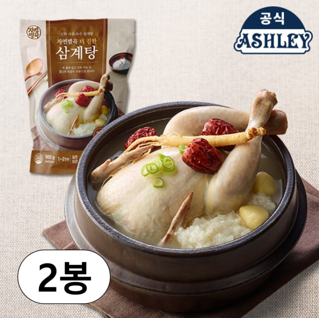 자연별곡 더 진한 삼계탕, 12개, 900g