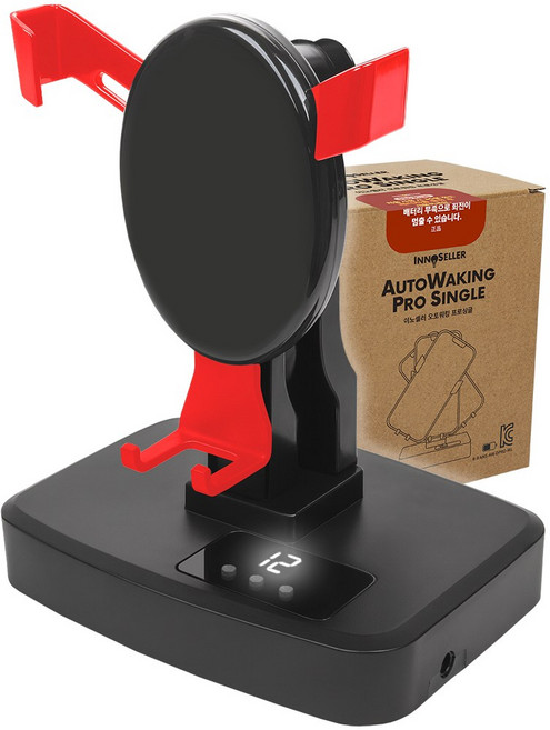 이노셀러 4세대 무선 타이머 핸드폰 만보기 기계 오토워킹 자동걷기 캐시워크, 1개, 프로싱글 플러스(1대장착+타이머)