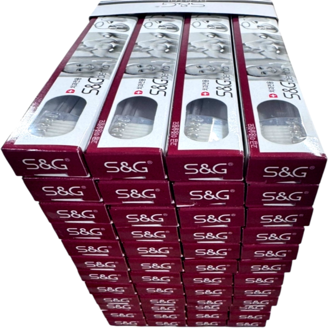 SNG치과전용 고급 이중슬림모 칫솔 국산 미세모 극세모 잇몸케어 성인용, 1개, 48개입