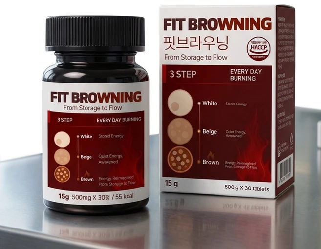 핏브라우닝 FIT BROWNING, 1개, 30정 - 쿠팡