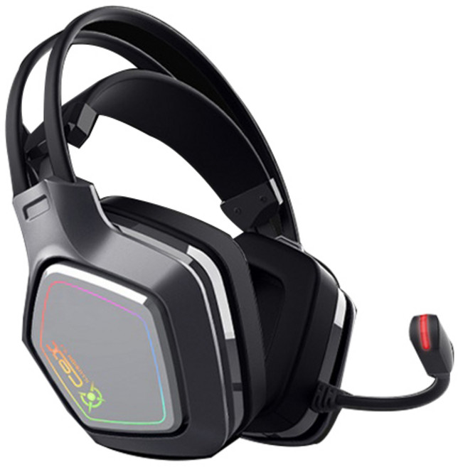 콕스 SCARLET 7.1 RGB 노이즈 캔슬링 헤드셋, 그레이, COX SCARLET 가상 7.1 RGB