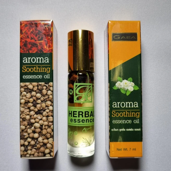 태국 허브 야몽스틱 가이아 아로마 야몽오일 gaea, 7ml, 4개 - 쿠팡