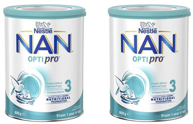 Nestle 네슬레 난 옵티프로 분유 3단계 800g 2개 1세 한살 이상