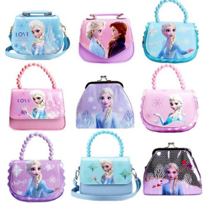 옆집샵 겨울왕국 엘사 크로스백 정품 공주 핸드백 여아 생일 선물 모음