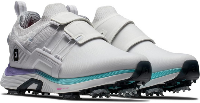 풋조이 여성 하이퍼플렉스 보아 골프화 - 98170 화이트 퍼플