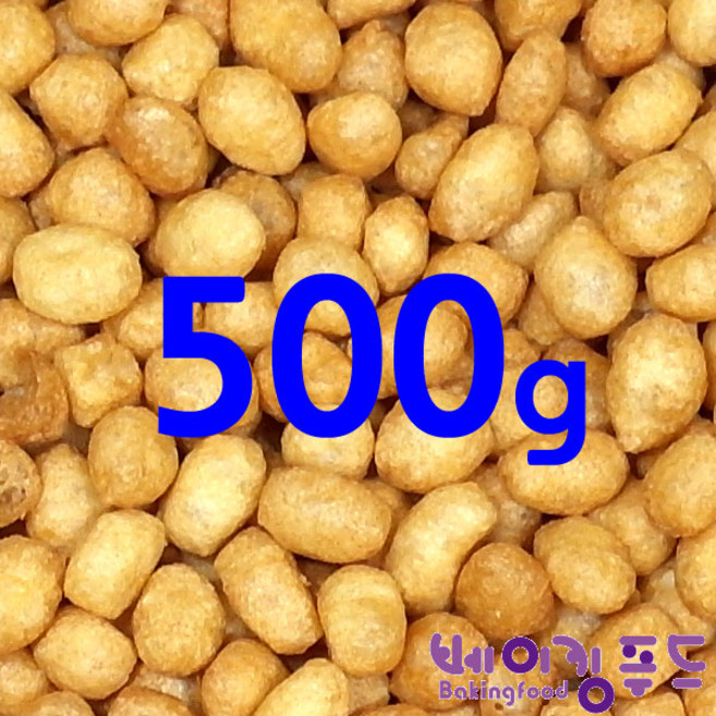 영남제과 퍼핑콩 500g 오란다 알알이 강정 옛날과자, 1개