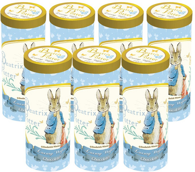 피터래빗 초코 웨이퍼, 100g, 7개