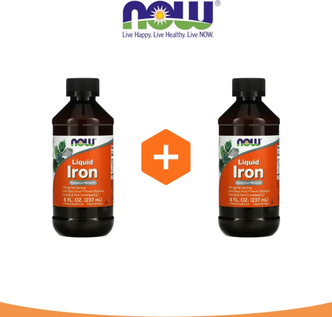 나우푸드 액상 철분 237ml Iron 필수미네랄 2세트, 2개 - 쿠팡