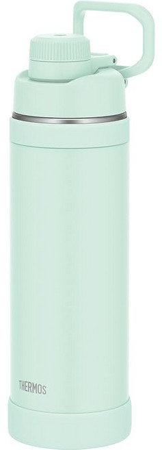 THERMOS 핸들 부착・식세기 대응 진공 단열 스포츠 병 1L 페르민트 보냉 전용 FJU-1001 PAMT, 1개, 1ml, 상세페이지 참조