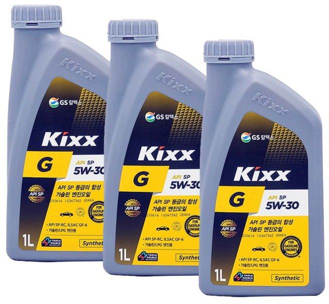 엔진오일 GS칼텍스 4 행정오일/잔디깍이/예초기/풀깍는 기계, 3개