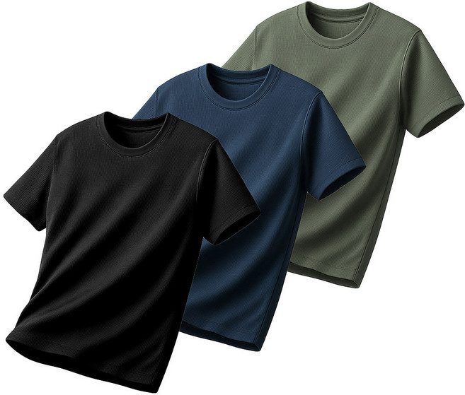 기능성 반팔티 쿨티 3P 티셔츠