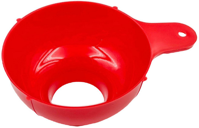 기름용 플라스틱 깔때기 대형 입구넓은 말통이동