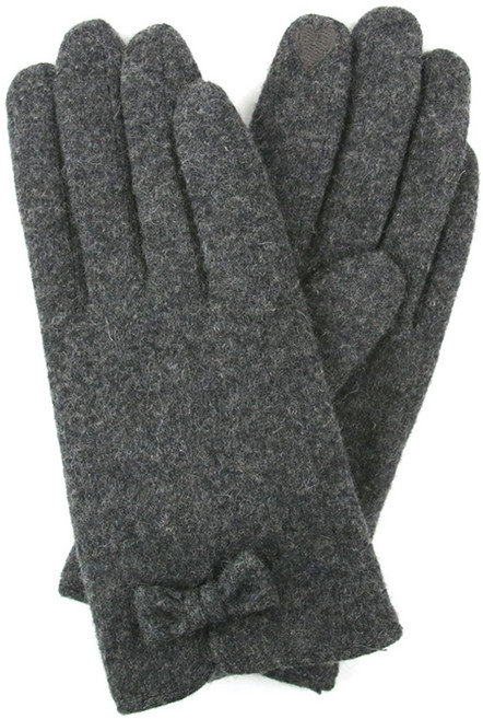 아놀드파마 여성 리본장식 모직 터치장갑 APSK-2402