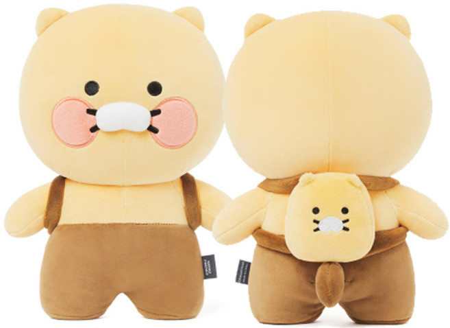 카카오 베이비필로우 아기와자는 인형 가방멘 춘식이 30cm