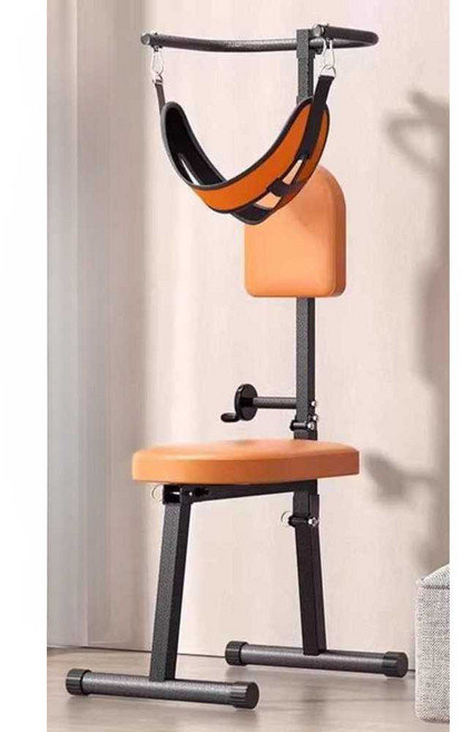 기타재활운동용품 좌식 의자 자동 교정 접이식 목, 1개, 업글2 전동(폰거치)