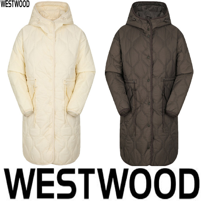 웨스트우드 WESTWOOD 우먼 커버 써모어 롱 패딩 자켓 (여자 가을 겨울 오버핏 누빔 자켓) N3/206