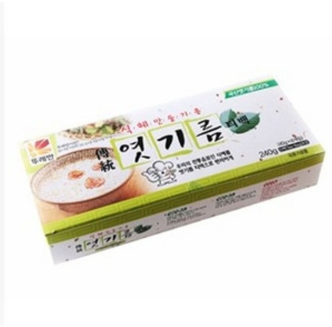 [비에스푸드]뚜레반 엿기름 티백 국내산 100%, 240g, 10개