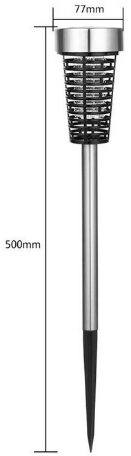 포충기 모기퇴치기 가정용 업소용 램프 4W 대형 실내 UV램프 포충등 무선 나방 날벌래, A타입 스텐 모기퇴치등 1매입