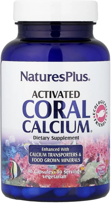 네이쳐스플러스 활성화된 산호 칼슘 90 베지 캡, NAP03723, 1개 - 쿠팡