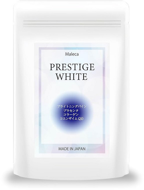 프레스티지 화이트 마시는 태양 대책 글루타치온 비타민C 콜라겐 플라센타 L-시스틴 자외선 UV 예방 미백 영양제 30일분 국내 GMP 공장제, 1개