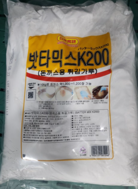 일본 쇼켄 밧타믹스 k200 베타믹스 돈까스 튀김가루, 4개, 10kg