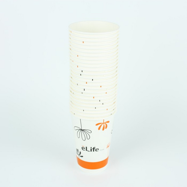 롯데 이라이프 종이컵 340ml, 1개