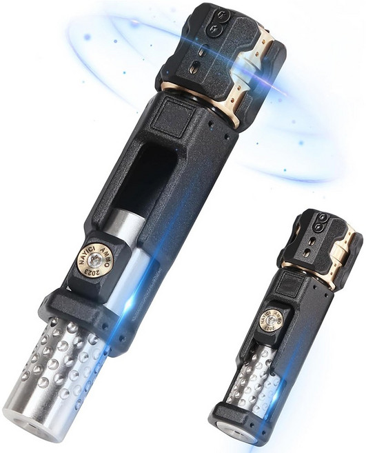 PB-02 성인용 EDC 피젯 스피너 금속 손가락 장난감, 1개, Black