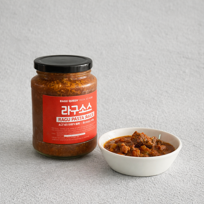 수제 라구소스 이탈리안 파스타소스 캠핑요리, 460g, 1개