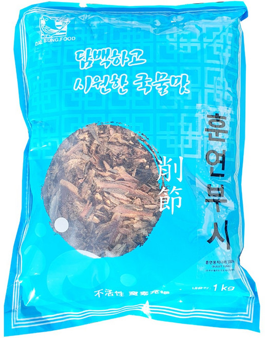 대성 가쓰오부시 훈연부시 육수용 국물용 장국, 1개, 1kg