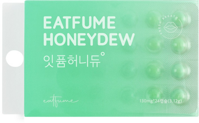 잇퓸 허니듀 멜론향 상쾌한 먹는향, 3.12g, 1개