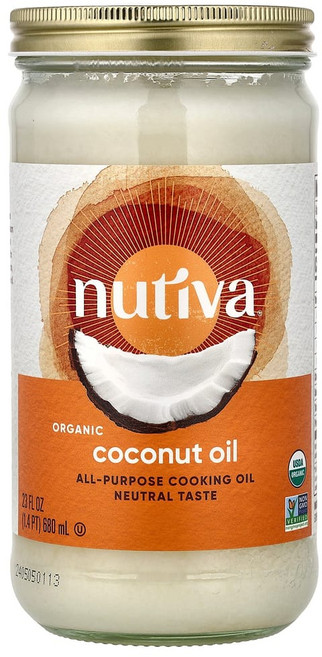 누티바 코코넛오일 정제 680ml(23fl oz), 680ml, 1개, 680ml