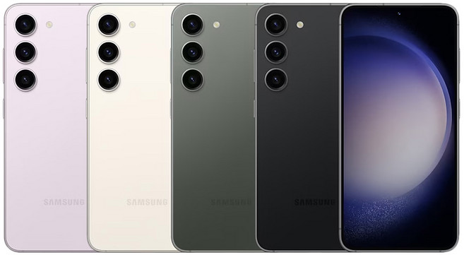 삼성 갤럭시 S23 256GB SM-S911 자급제공기계 유심기변, 단순개봉_S23_블랙 / 오늘출발