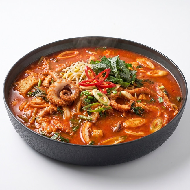 한식온도 얼큰 고소한 한우 대창전골 1kg 곱창전골 밀키트, 1개