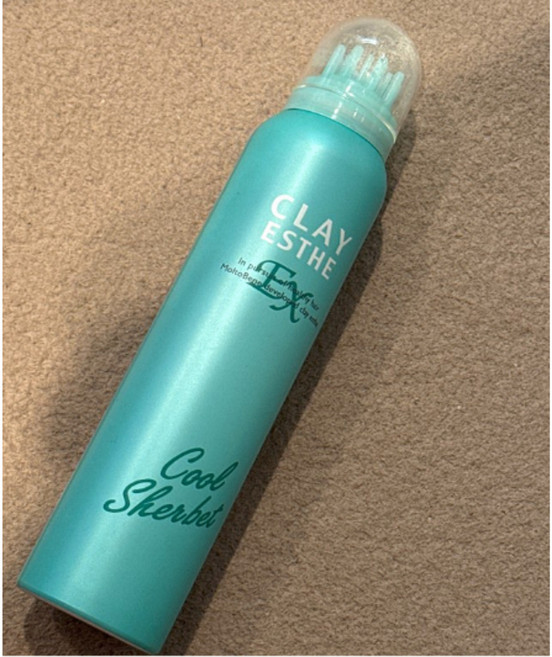 [정품] ((두피케어 BEST)) 클레이에스테 쿨샤벳 두피 쿨링 스프레이 / 스칼프 토닉 두피 보습제, 100g, 1개