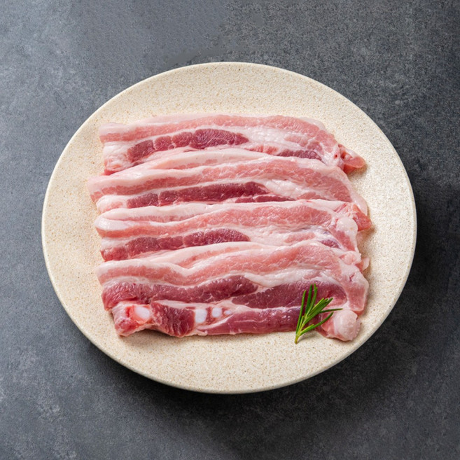 [직접발골] 국내산 한돈 1등급이상 삼겹살 스킨포장 냉장 구이용 500g+500g(총1kg), 1개, 1kg