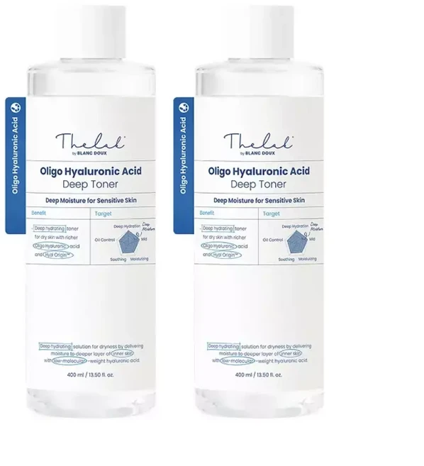 더랩 바이 블랑두 올리고 히알루론산 딥토너 400ml x 2개입 대용랭 세트