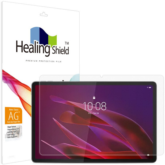 힐링쉴드 레노버 요가 탭 11.1 AI 항균 종이질감 블루라이트차단 액정보호필름