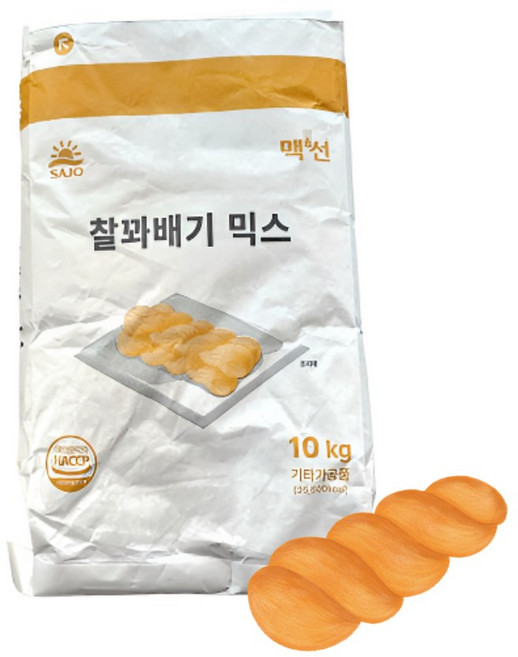 맥선 찰꽈배기 프리믹스 10kg, 1개