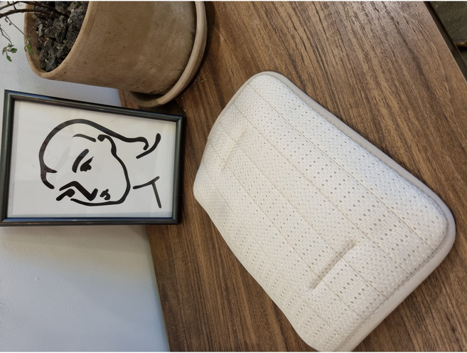 수유베게 수유팔토시 휴대용 메쉬 수유쿠션