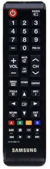 삼성 스마트 TV 검정리모컨 BN59 01175A, 1개