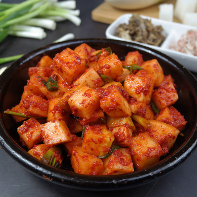 고향맛김치 맛있는 국산 전라도 깍두기 김치 주문, 5kg, 1개