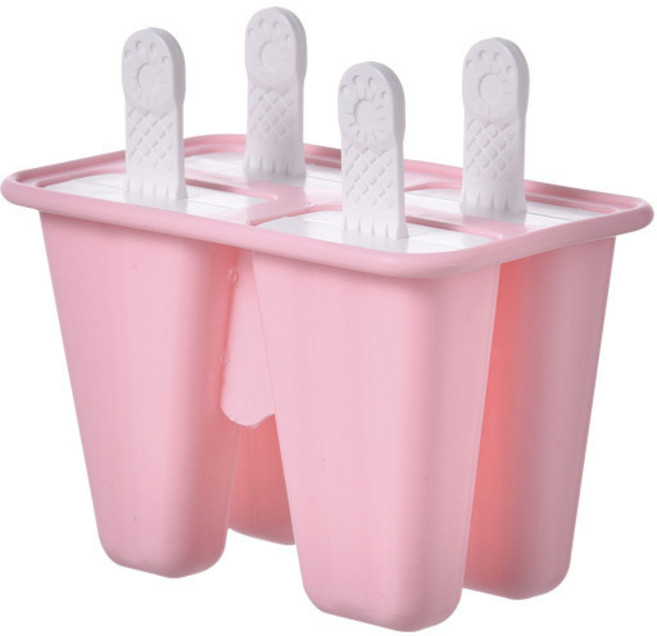 新款4格6格硅膠冰格冰棍雪糕模具手柄12格10格棒冰模具專供, 1個, 如圖