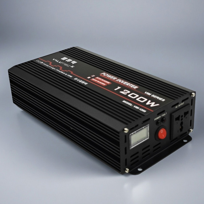 Valutec 차량용인버터 유사정현파 24V 1200W 차박 캠핑 자동차인버터 유사계단파 변압기, 1개
