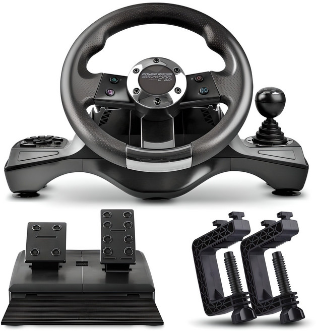 조이트론 파워레이서 레볼루션 레이싱휠 닌텐도 스위치 / PS3 / PS4 / PC / XBOX 호환, 270R, 1개