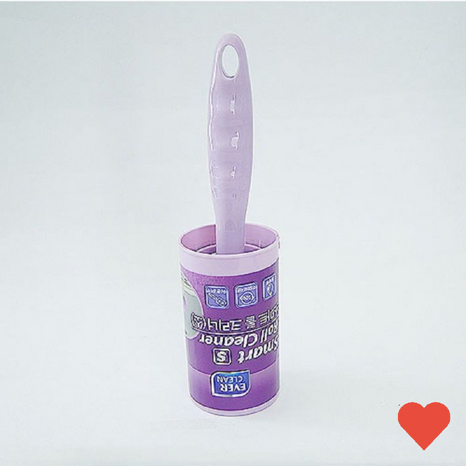 청소용품 롤 크리너 털 먼지제거 반영구 찍찍이 25cm, 1개