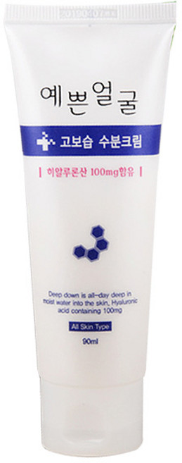 예쁜얼굴 고보습 수분크림, 6개