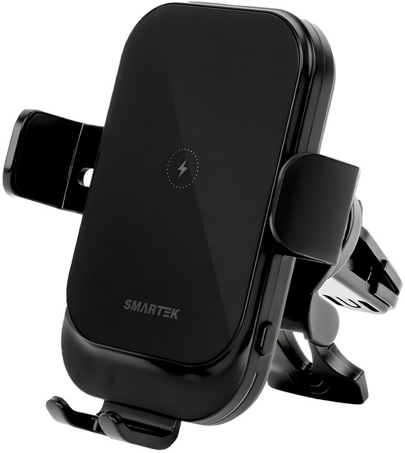 스마텍 차량용 무선 고속 충전거치대, 블랙, ST-CD350